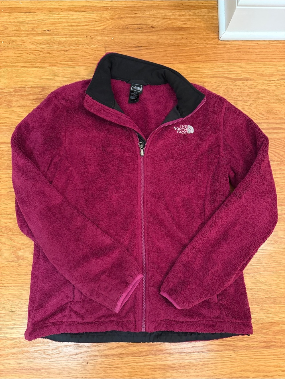 The North Face Plum Full-Zip Pile Jacket